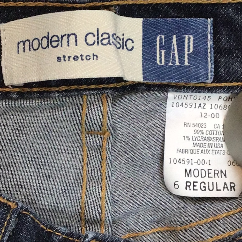 🦋 Vintage 90’s🌈 GAP high waisted Modern Classic - Picture 6 of 11